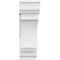Ekena Millwork Standard Imperial Architectural Grade PVC Bracket With Traditional Ends, 5"W x 16"D x 16"H BKTP05X16X16IMP01 - alternate 4